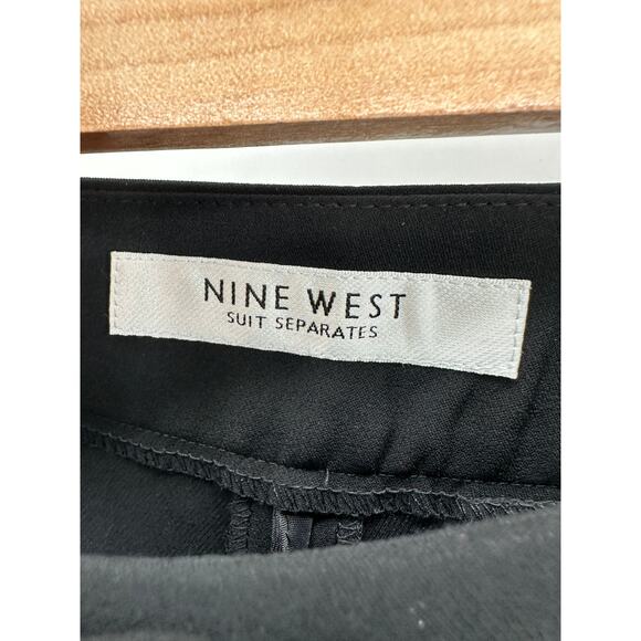 Nine West Black Dress Pants Slacks Suit Seperates Womens Size 8 NWT - Picture 5 of 8